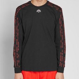 Adidas by Alexander Wang long sleeve tee size L